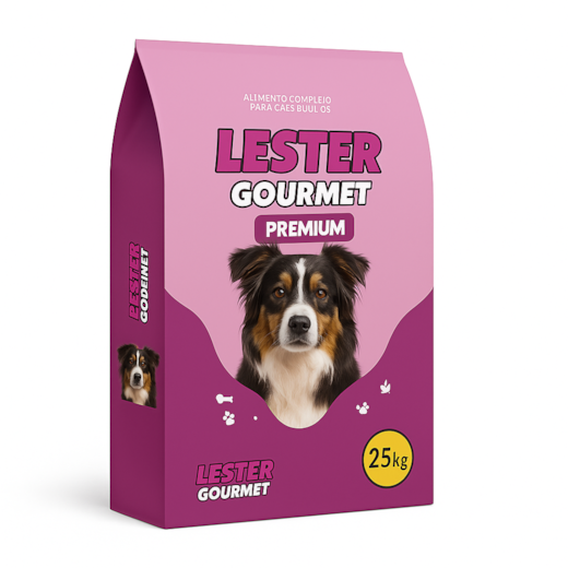 Ração Cães Lester Gourmet 25kg