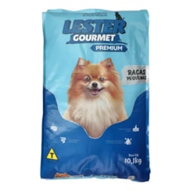 Ração Cães Lester Gourmet Raças Pequenas 10,1kg