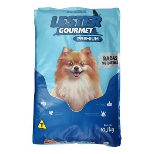 Ração Cães Lester Gourmet Raças Pequenas 10,1kg