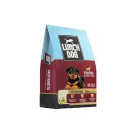 Ração Cães Lunch Dog Filhotes Natural 28% 5KG