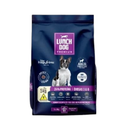 Ração Cães Lunch Dog Premium 5kg Para Raças Pequenas e Médias