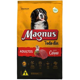 Ração Cães Magnus Todo Dia Carne 15Kg + 1Kg Grátis