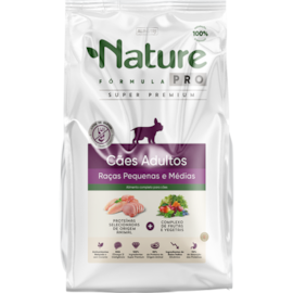 Ração Cães Nature Pro Adulto Raças Pequenas e Medias 10,1kg