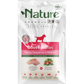 Ração Cães Nature Pró Filhote Raça Pequena e Média 2,5kg
