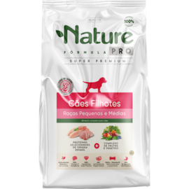 Ração Cães Nature Pro Filhote Raças Pequenas e Medias 15kg