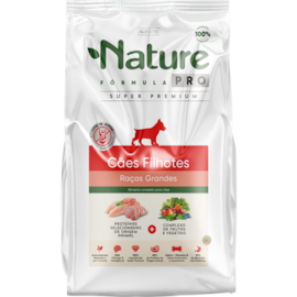 Ração Cães Nature Pro Filhotes Raças Grandes 3kg