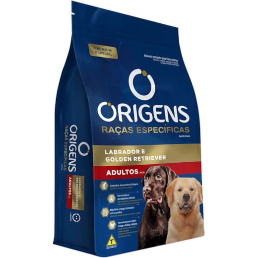 Ração Caes Origens Adulto Labrador/Glden Retriever 15Kg