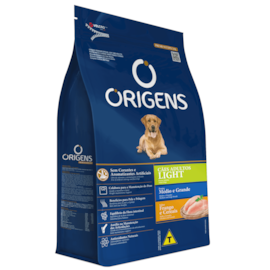 Racao Caes Origens Adulto Lignt Med/G Fran/cereais 15kg