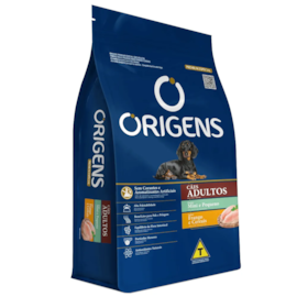 Ração Caes Origens Adulto Pequeno Frango e Cereais 01KgRação Caes Origens Adulto Pequeno Frango e Cereais 01Kg