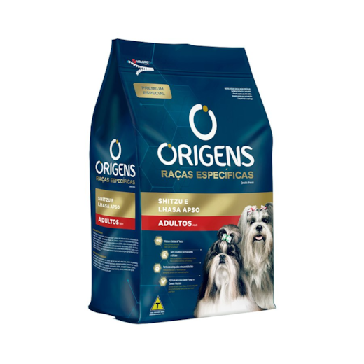 Ração Cães Origens Adulto Shihtzu / Lhasa 03Kg