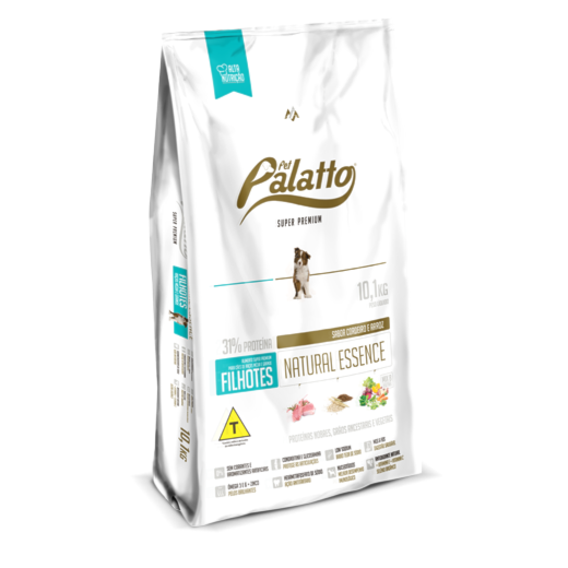 RACAO CAES PET PALATTO NATURAL ESSENCE FILHOTE 10KG