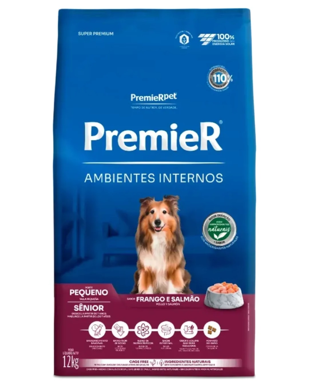 Ração Cães PremieR Raças Especificas Adulto Pitbull 12kg - Avipec