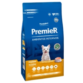 Ração Cães Premier Ambiente Interno Filhotes 01kg Raças Pequenas