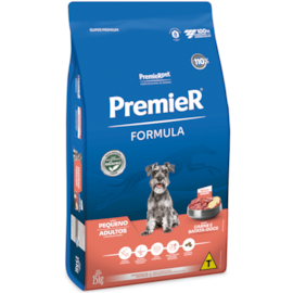 Ração Cães Premier Formula Adulto Raça Pequena Carne e Batata Doce 15kg