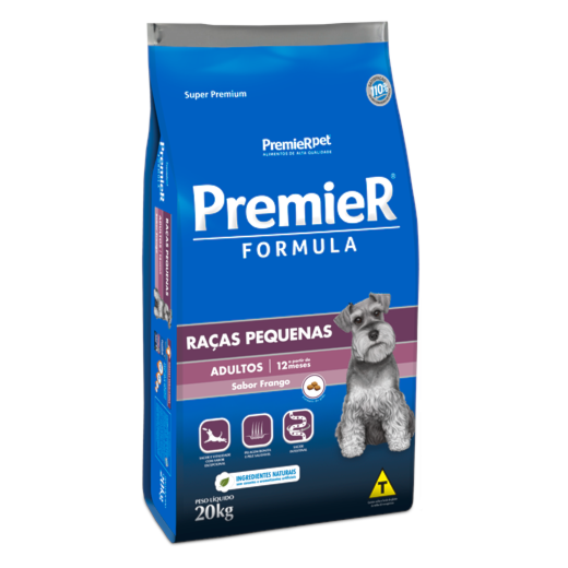 Racao Caes Premier Formula Raca Pequena Ad 20Kg Frango