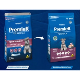 RACAO CAES PREMIER FORMULA RACAS PEQUENAS ADULTO 01KG FRANGO