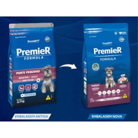 RACAO CAES PREMIER FORMULA RACAS PEQUENAS ADULTO 20KG FRANGO