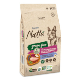 Ração Cães Premier Nattu Adulto Raça Pequena Grain Free 2,5kg
