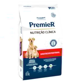 RACAO CAES PREMIER NUTR CLINICA GASTRO INTEST 10,1KG MD/GD