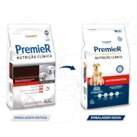 RACAO CAES PREMIER NUTR CLINICA GASTRO INTEST 10,1KG MD/GD