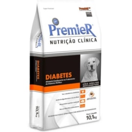 Ração Cães Premier Nutrição Clínica Diabetes 02kg Adulto Médio e Grande