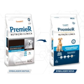 Ração Cães Premier Nutrição Clínica Hipoalergênica 10,1kg Raças Médias e Grandes Cordeiro