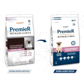 Ração Cães Premier Nutrição Clínica Hipoalergênica 10,1kg Raças Pequenas Cordeiro