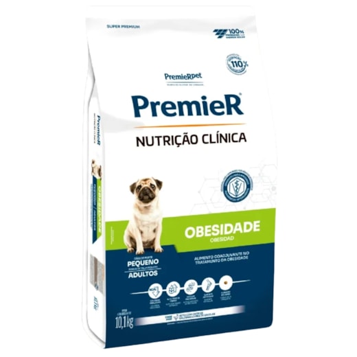 Ração Cães Premier Nutrição Clínica Obesidade 10,1kg Raças Pequenas