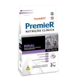 Ração Cães Premier Nutrição Clínica Renal 02Kg Adulto