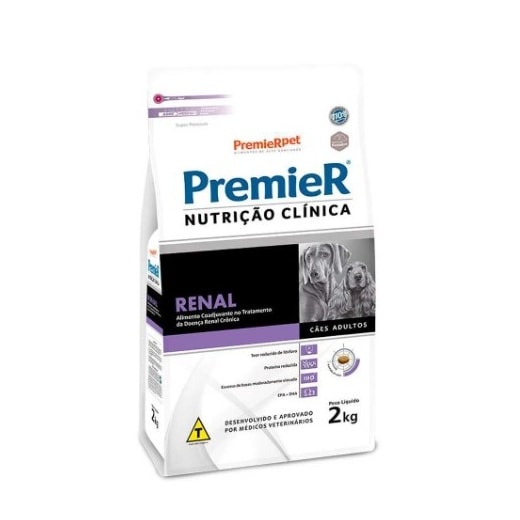 Ração Cães Premier Nutrição Clínica Renal 02Kg Adulto