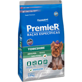 Racao Caes Premier Raca Especifica Ad Yorkshire 01Kg Frg