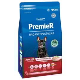RACAO CAES PREMIER RACAS ESPECIFICAS ADULTO BULLDOG 2,5KG FRANGO