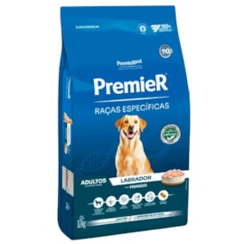 Ração Cães Premier Raças Especificas Adulto Labrador 12kg