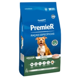 Ração Cães Premier Raças Especificas Adulto Pitbull 12kg
