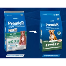 Ração Cães Premier Raças Especificas Adulto Pitbull 12kg