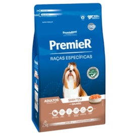 RACAO CAES PREMIER RACAS ESPECIFICAS ADULTO SHIH-TZU 2,5KG SALMAO
