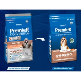 RACAO CAES PREMIER RACAS ESPECIFICAS ADULTO SHIH-TZU 7,5KG SALMAO