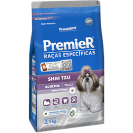 Ração Cães Premier Raças Especificas Adulto Shitzu 2,5Kg Frango