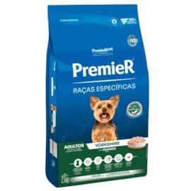 Ração Cães Premier Raças Especificas Adulto Yorkshire 7,5kg Frango