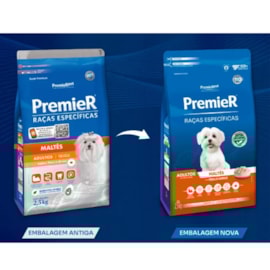 Ração Cães Premier Raças Especificas Adultos Maltês 7,5k
