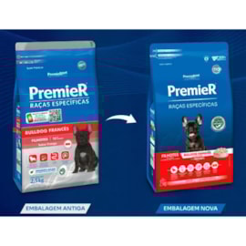 RACAO CAES PREMIER RACAS ESPECIFICAS FILHOTES BULLDOG 01KG FRANGO