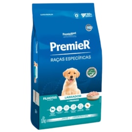 Ração Cães Premier Raças Especificas Filhotes Labrador 12kg