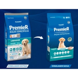 Ração Cães Premier Raças Especificas Filhotes Labrador 12kg