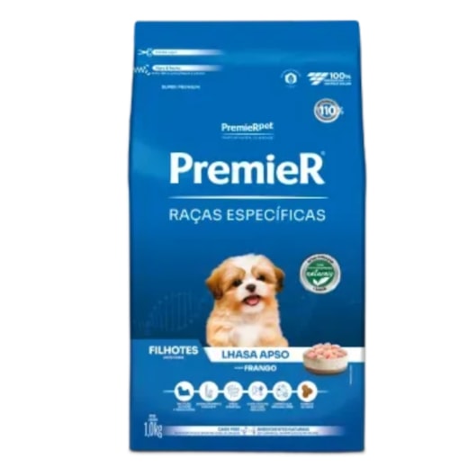 Ração Cães PremieR Raças Especificas Filhotes Lhasa 1kg