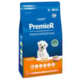 RACAO CAES PREMIER RACAS ESPECIFICAS FILHOTES MALTES 2,5KG