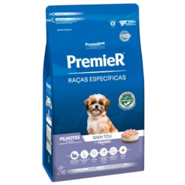 RACAO CAES PREMIER RACAS ESPECIFICAS FILHOTES SHIH-TZU 2,5KG FRANGO