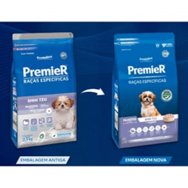 RACAO CAES PREMIER RACAS ESPECIFICAS FILHOTES SHIH-TZU 2,5KG FRANGO
