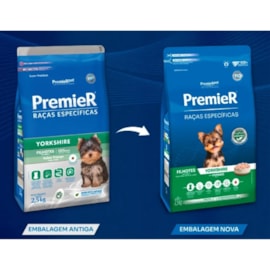 Ração Cães Premier Raças Especificas Filhotes Yorkshire 1kg Frango