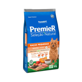 RACAO CAES PREMIER SELECAO NATURAL ADULTO RACAS PEQUENAS 10,1KG CHIA E QUINOA