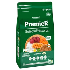Ração Cães Premier Seleção Natural Adulto Raças Pequenas 1kg Frango